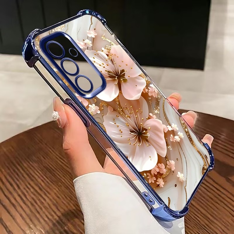 Electroplated Flower Clear Pho - Samsung Galaxy S24 评论和价格