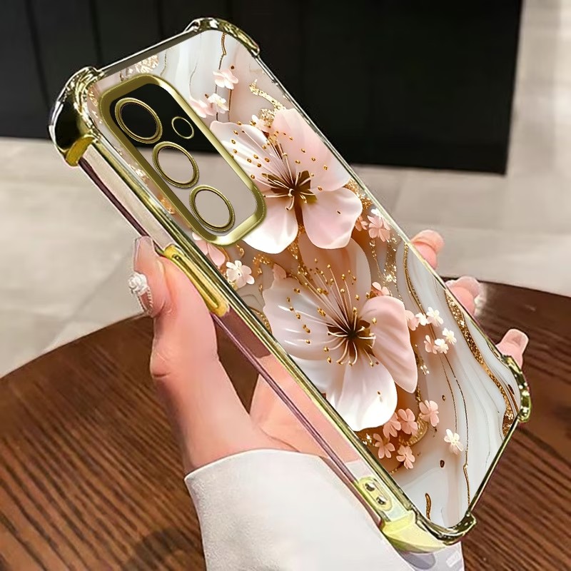 Electroplated Flower Clear Pho - Samsung Galaxy S24 评论和价格