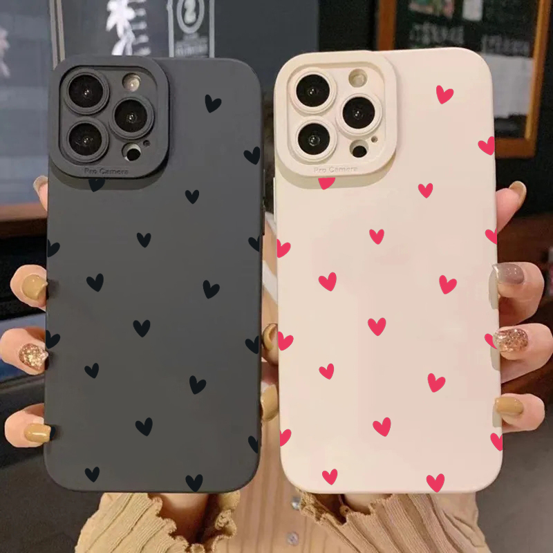 Black Love Heart Protector Pho - Samsung Galaxy A55 评论和价格