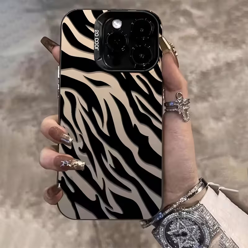 Zebra Pattern Black Advanced I - Apple Iphone 15 评论和价格