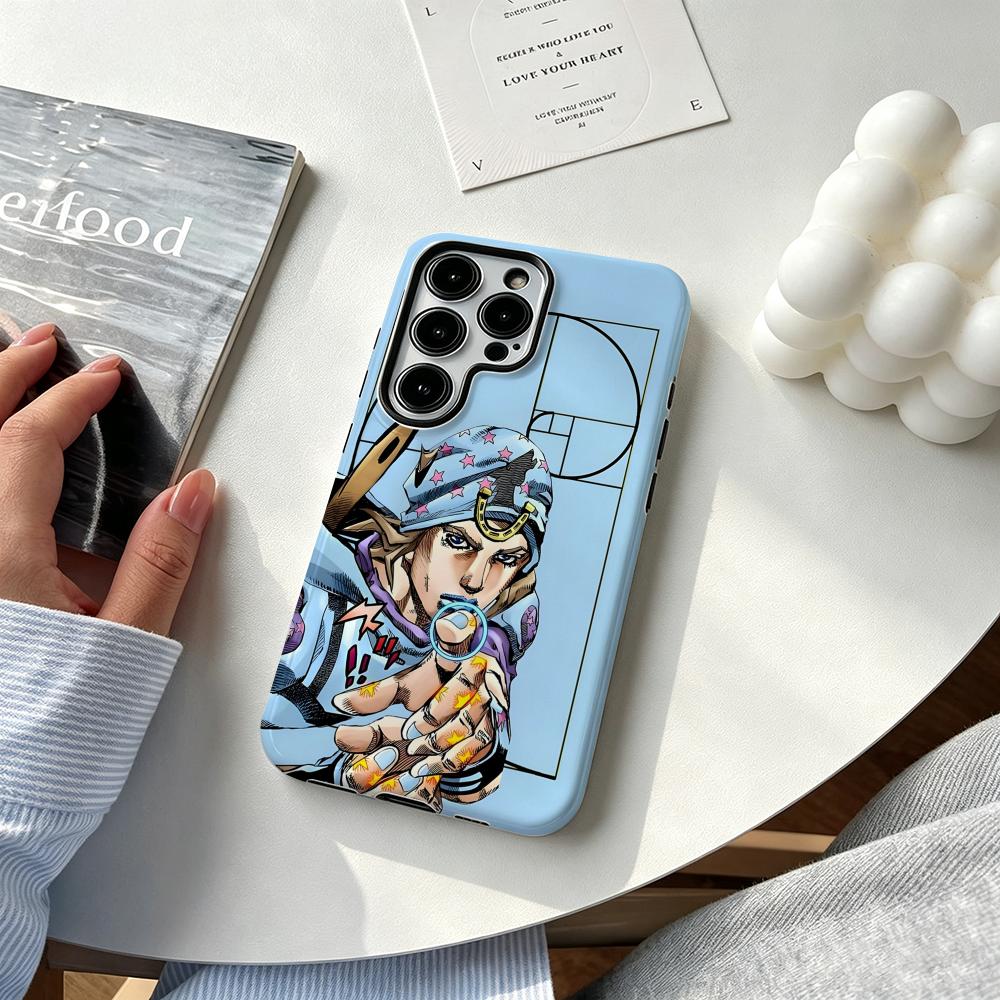 Hot cool Anime J-JOJO Steel Ba - Samsung Galaxy S24 评论和价格