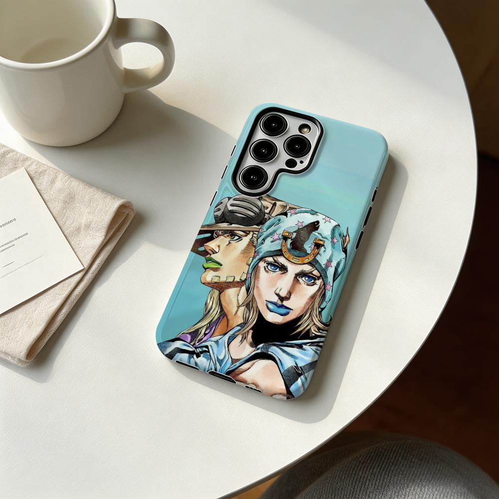 Hot cool Anime J-JOJO Steel Ba - Samsung Galaxy S24 评论和价格